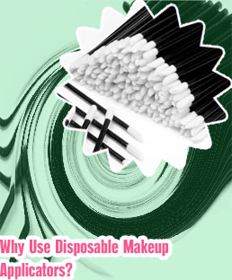 Disposable makeup applicators