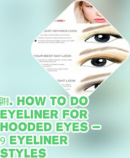 Eyeliner looks for hooded eyes
