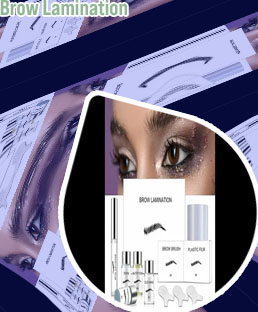 Laminated brows