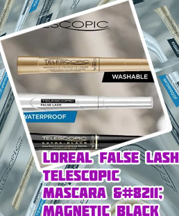 Loreal telescopic mascara in magnetic black