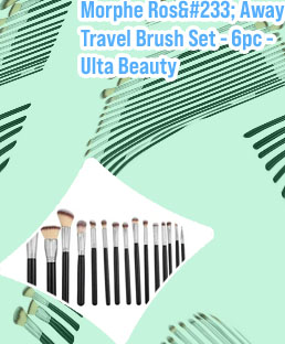 Morphe travel brush set