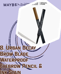 Waterproof eyebrow pencil for swimming